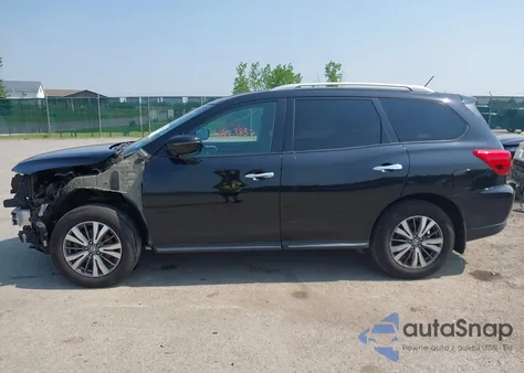 2017 Nissan Pathfinder S from USA, damaged, VIN 5N1DR2MM8HC649695